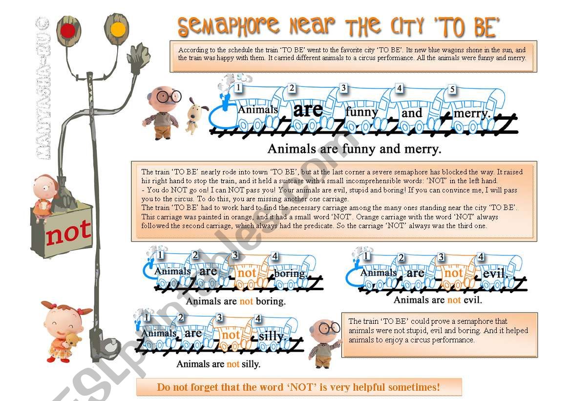 Grammar tales (to be)2 worksheet