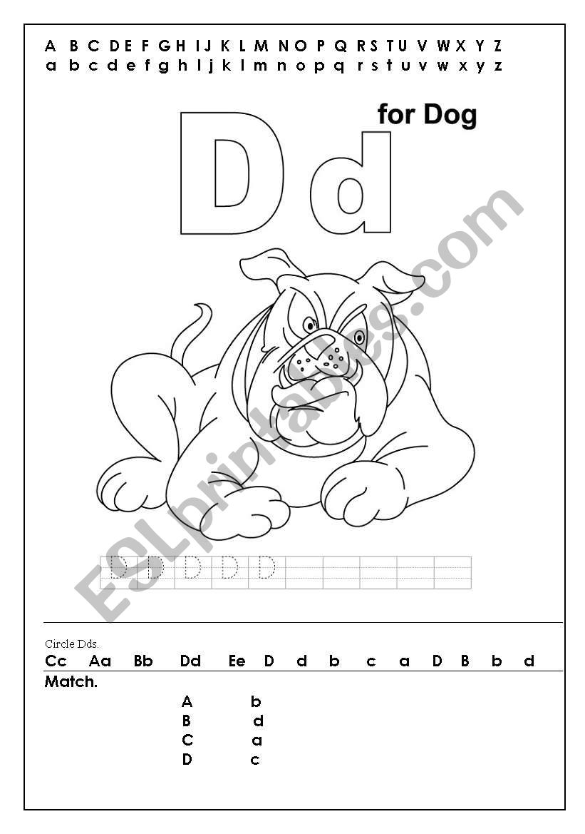 Dd,Ee,Ff worksheet