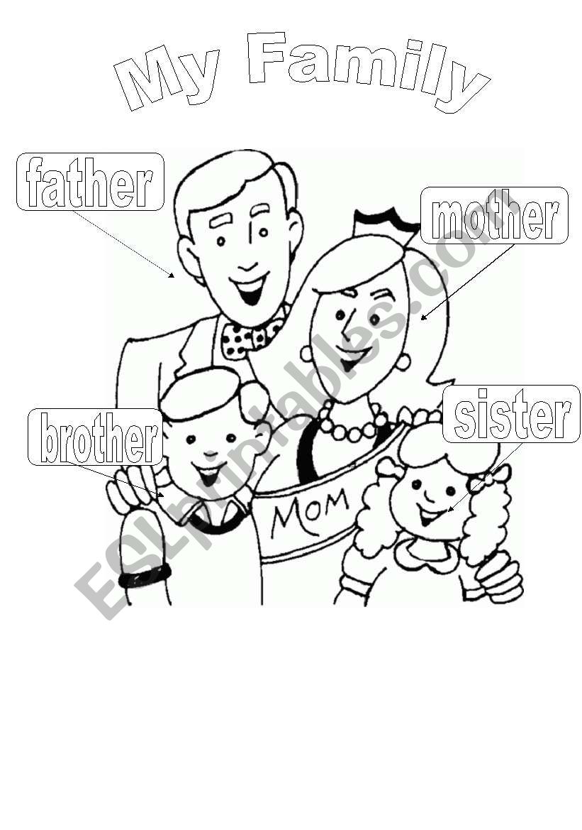 the family worksheet