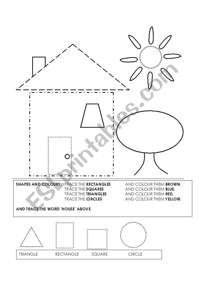 Shapes   worksheet