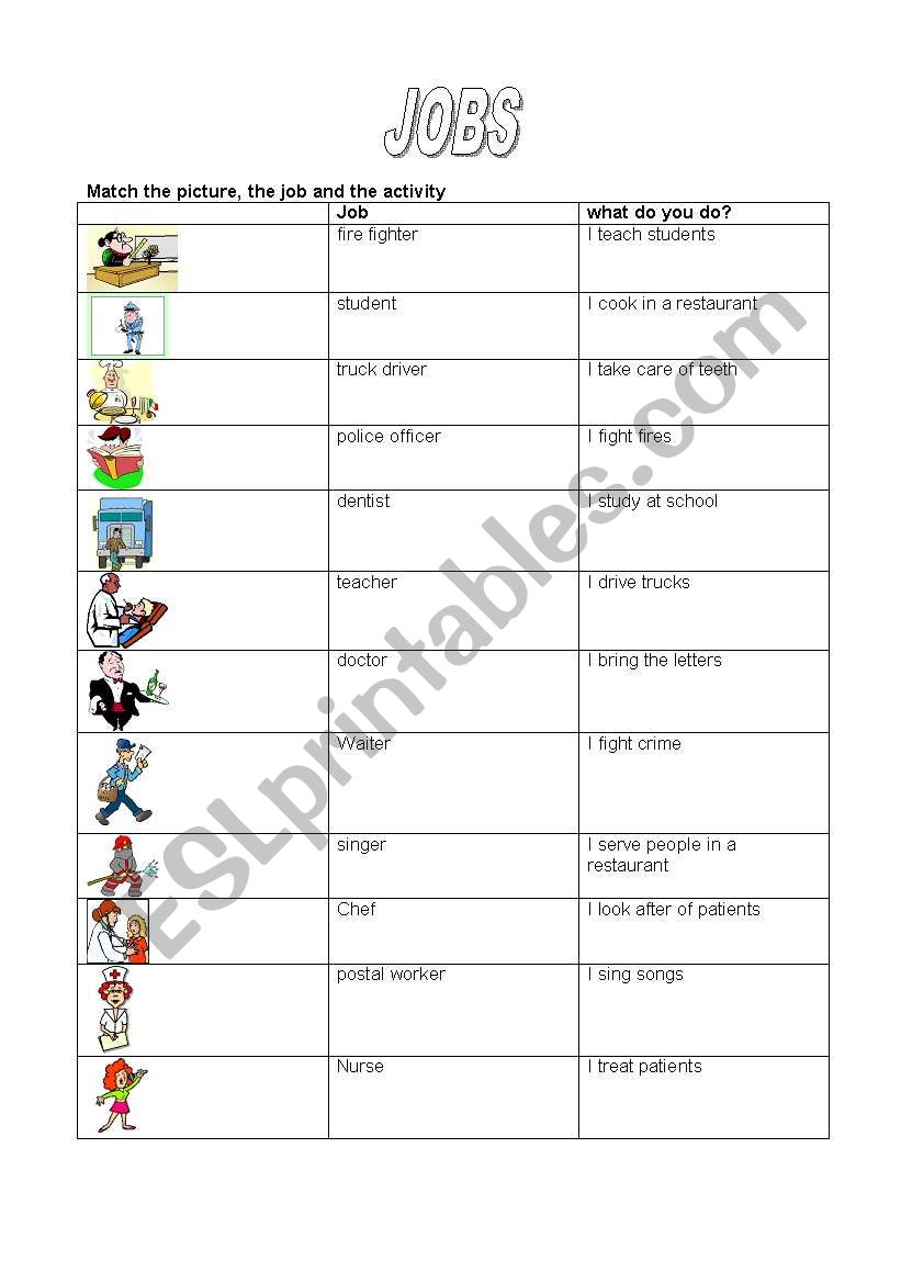 jos worksheet