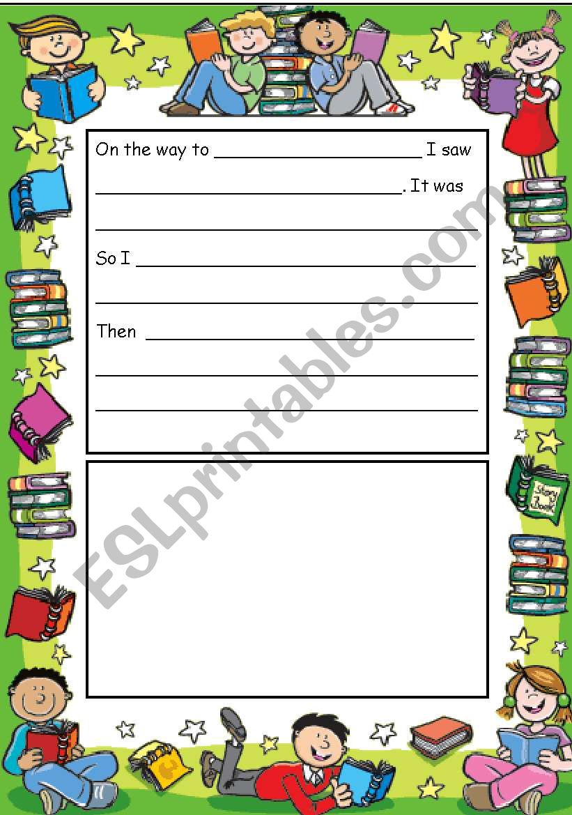 Story ladder worksheet