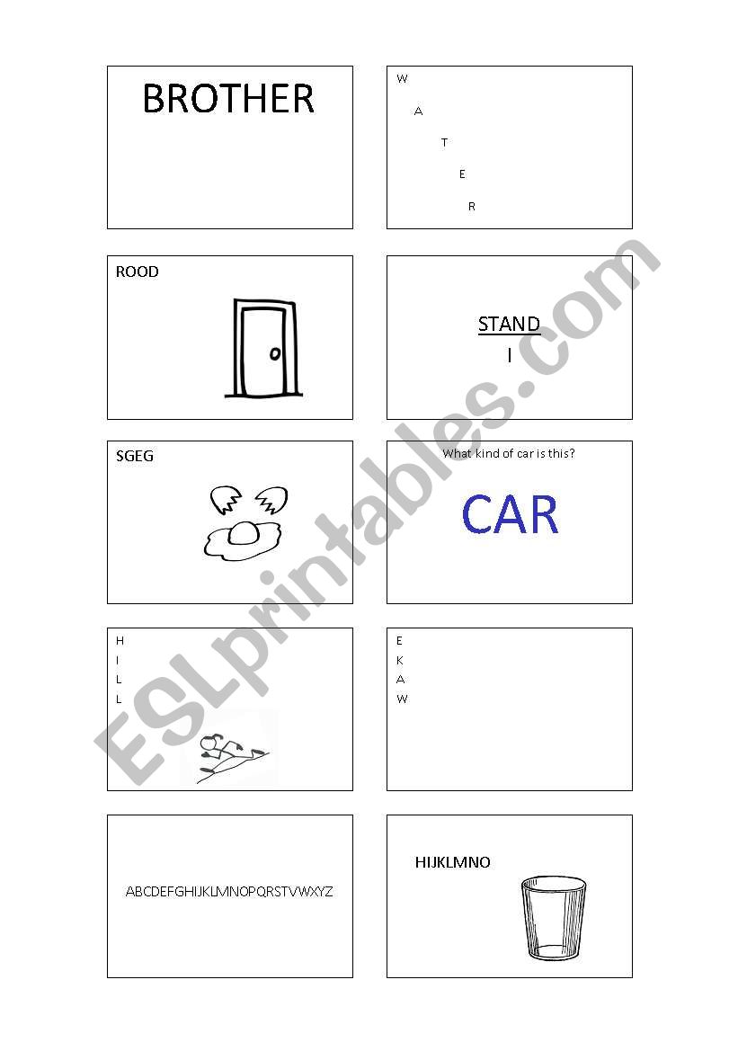 rebus puzzles 1 worksheet