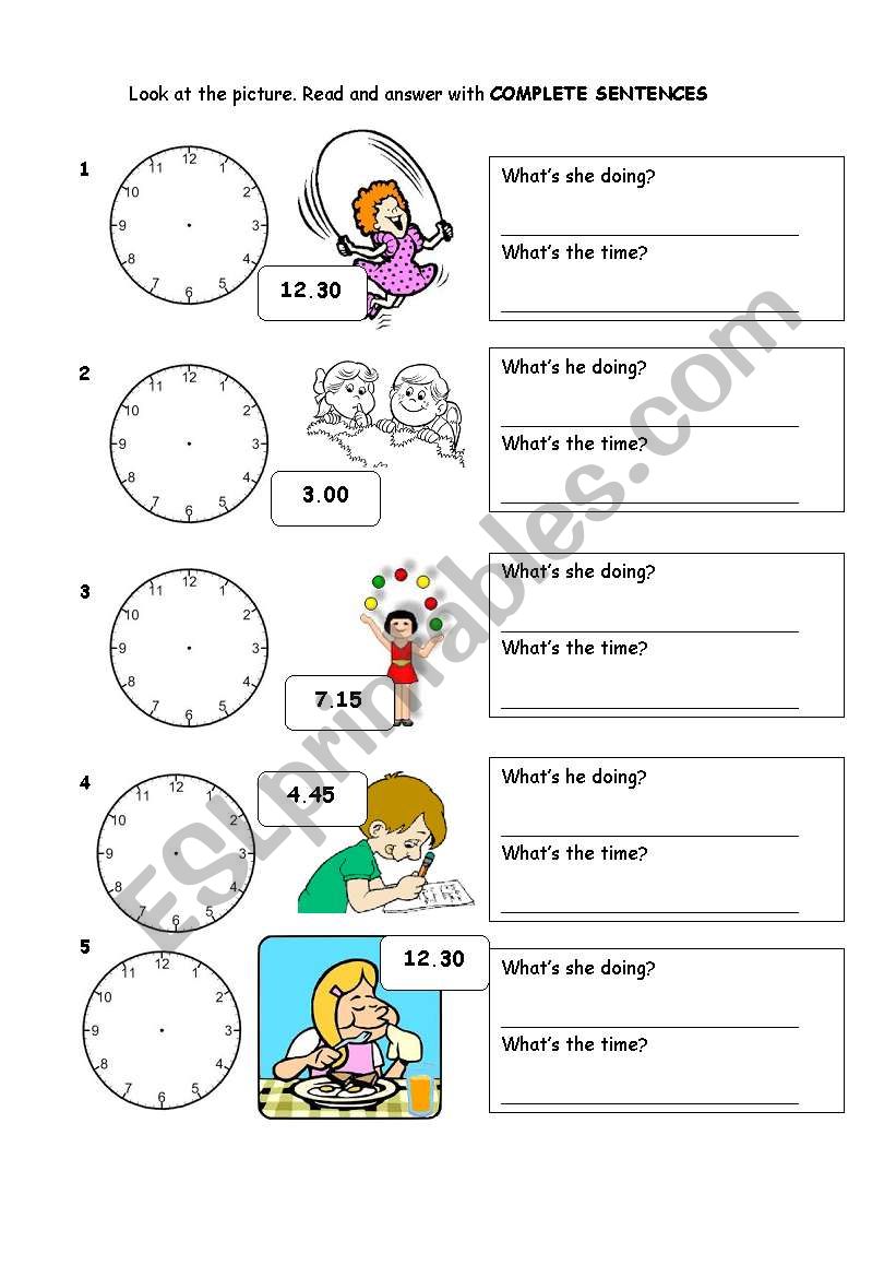 Elementary Revision for kids! worksheet