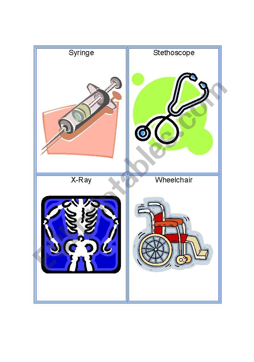 Tools Part 7: Medicine Tools worksheet