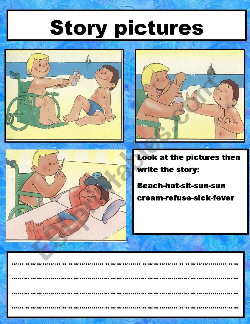 story pictures worksheet