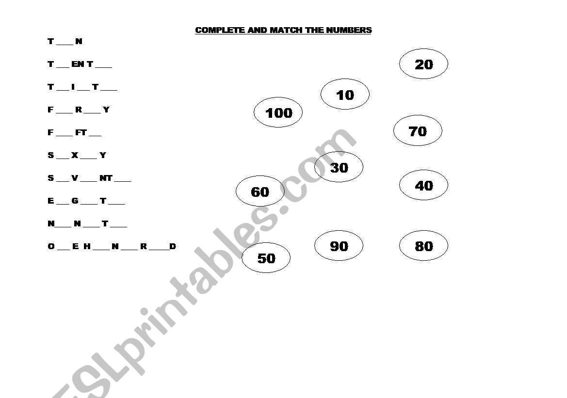 english-worksheets-numbers-10-100