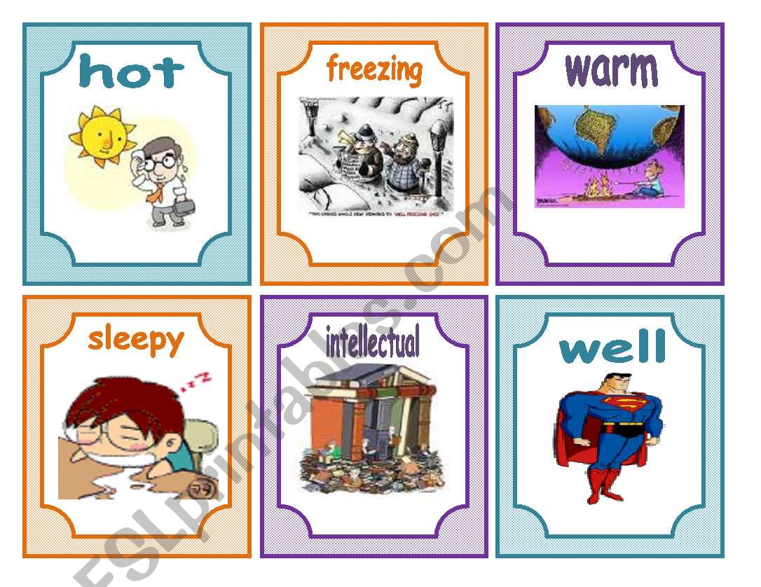 Feelings flashcards part 2(13.07.2011) 