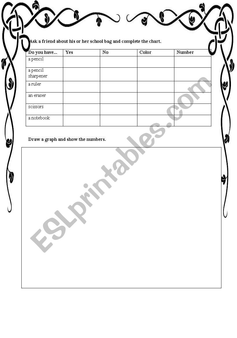 graph worksheet