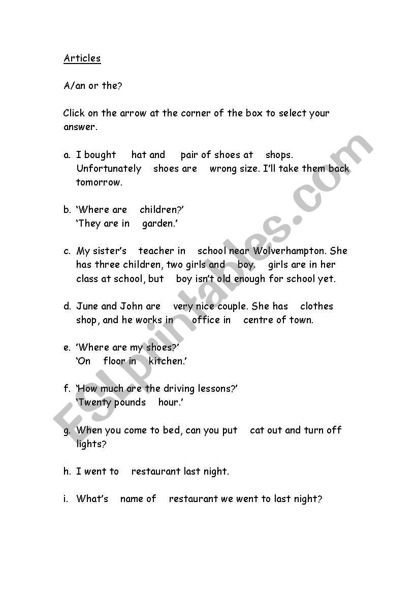 OPPOSITES ADJECTIVES worksheet