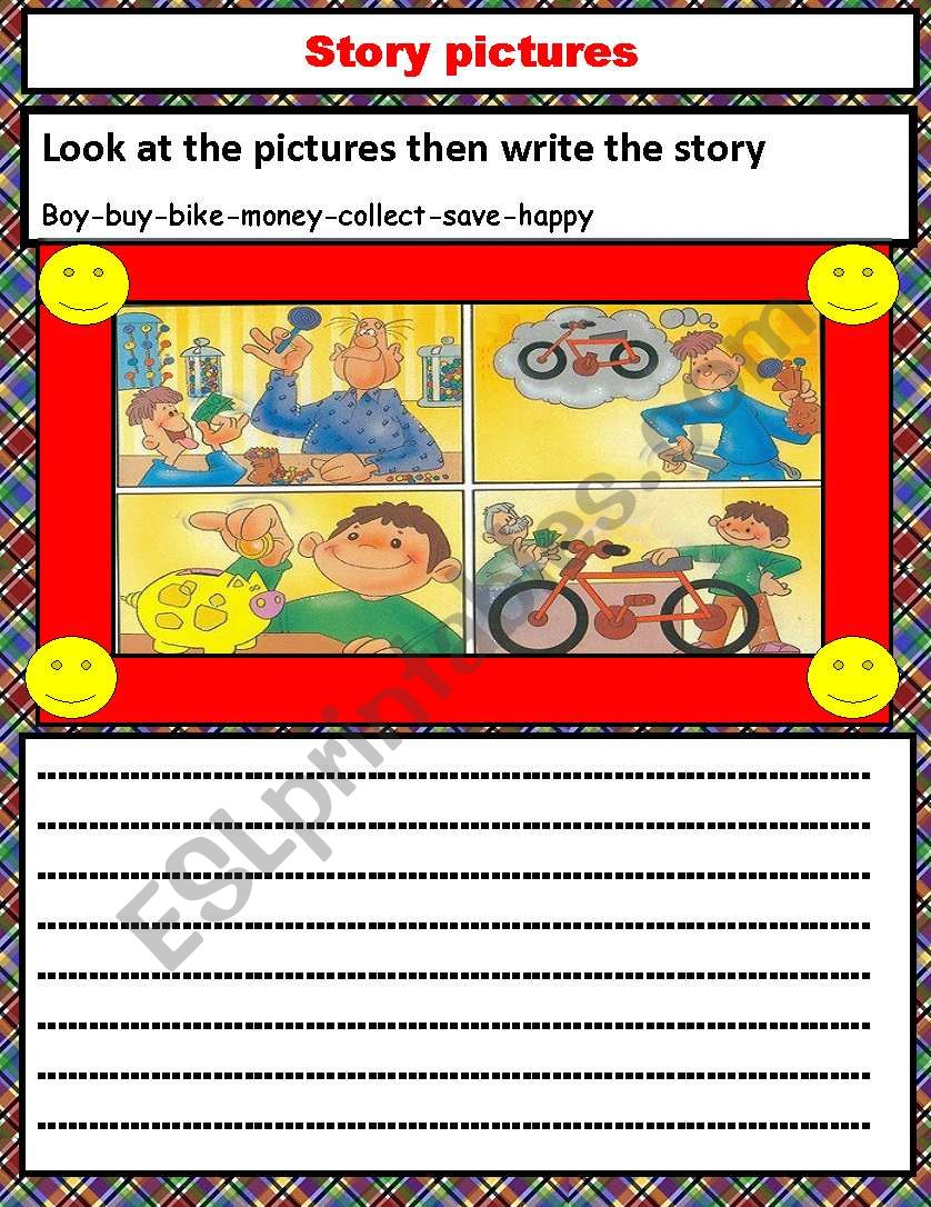 story pictures worksheet