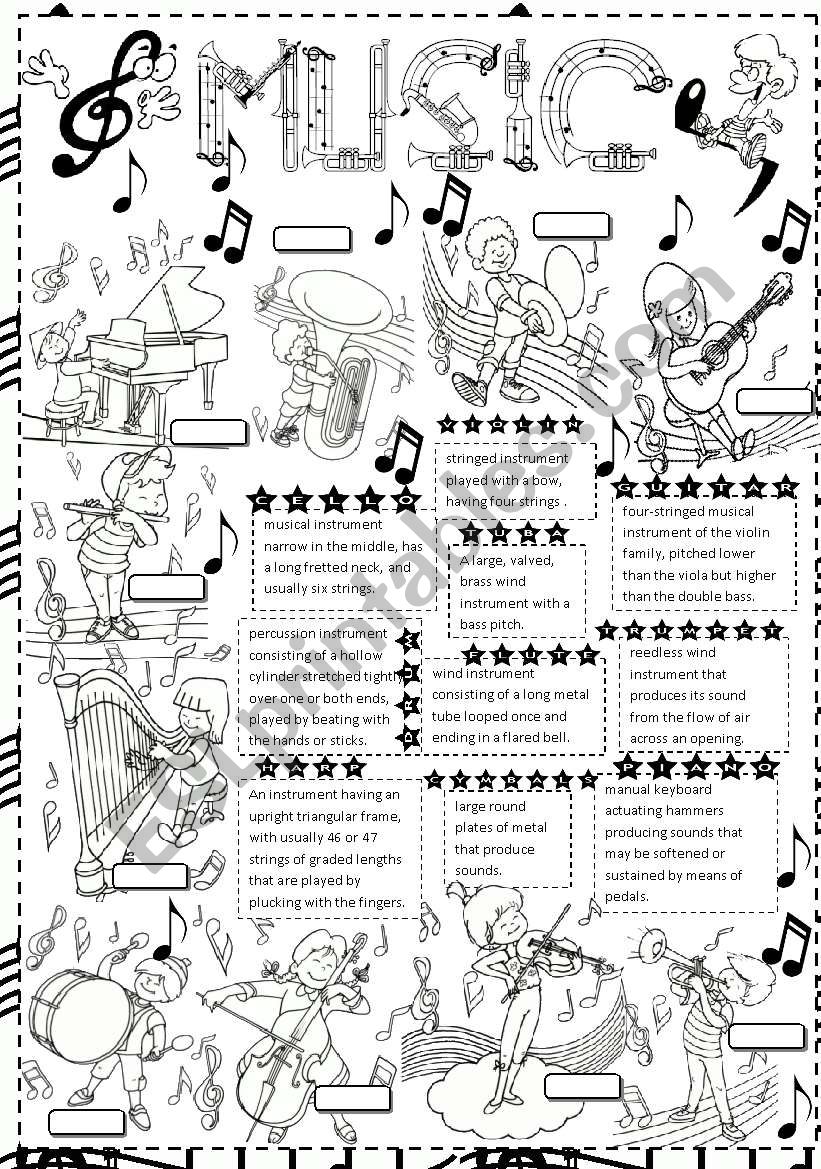 Celebration- Music: English ESL worksheets pdf & doc