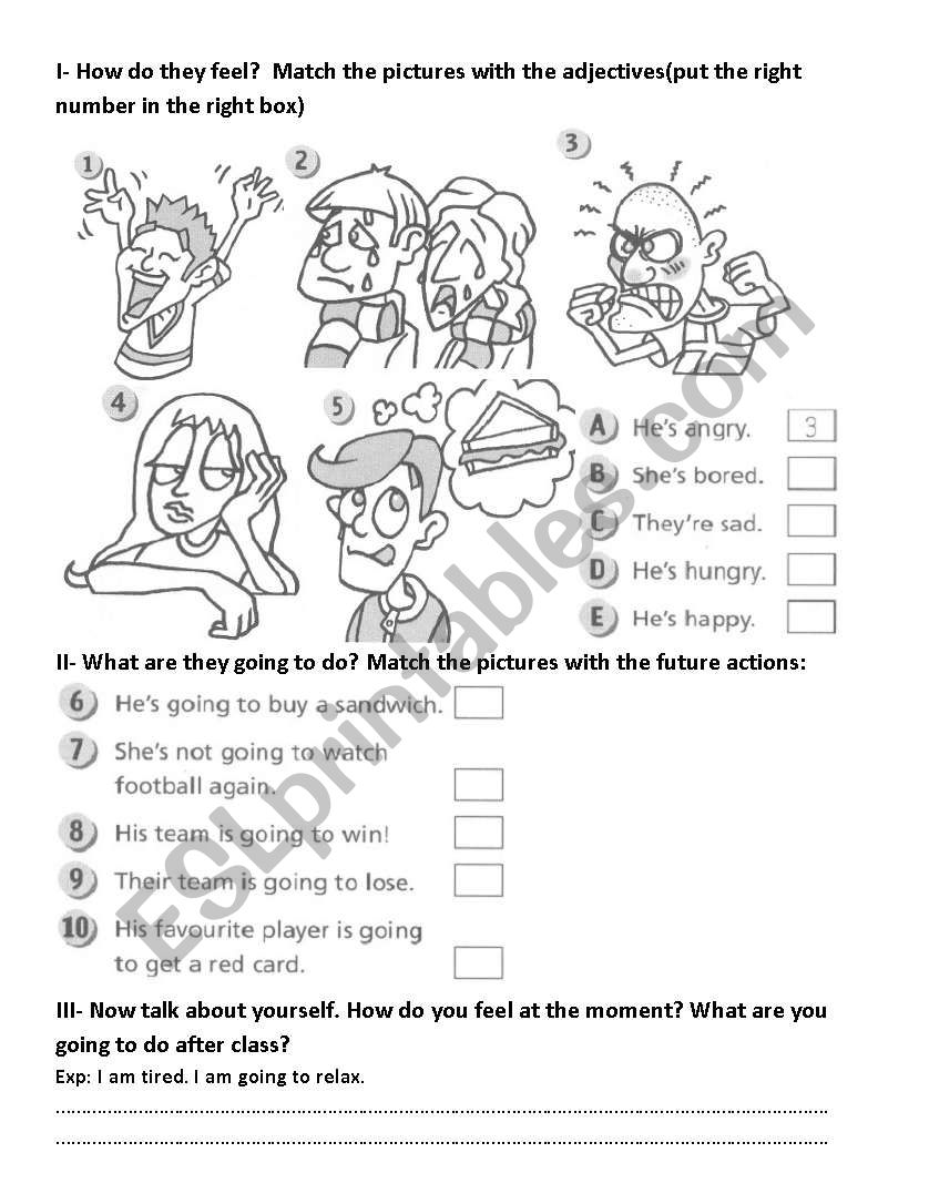 What are they going to do? worksheet