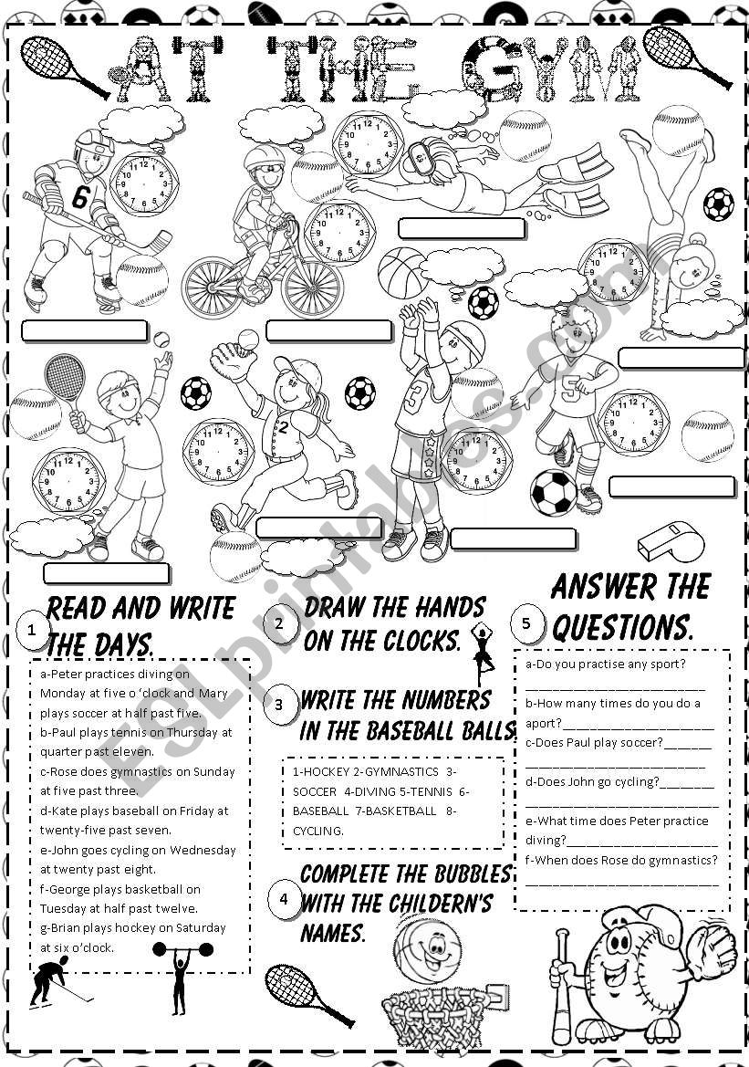 time worksheet