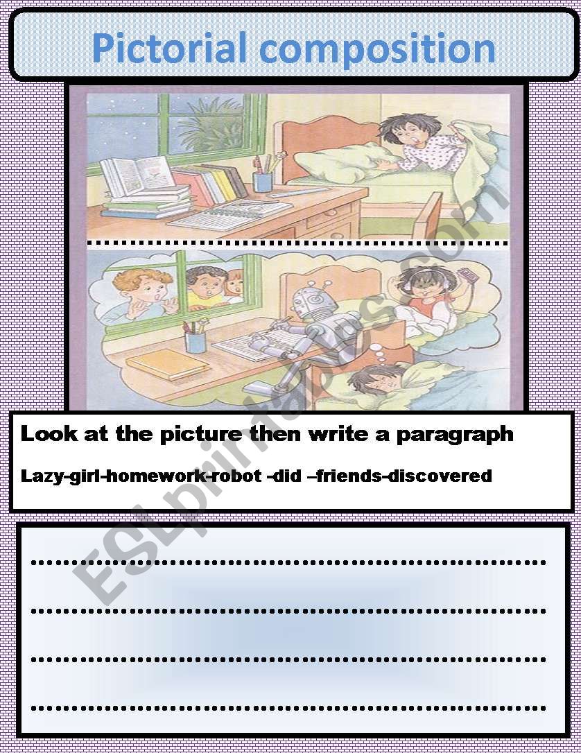 pictorial composition worksheet