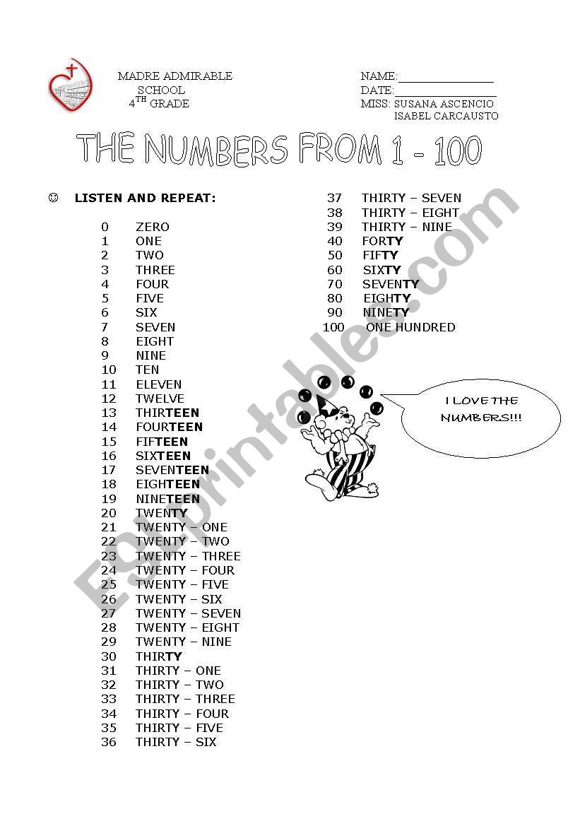 numbers-review-esl-worksheet-by-susana-ascencio