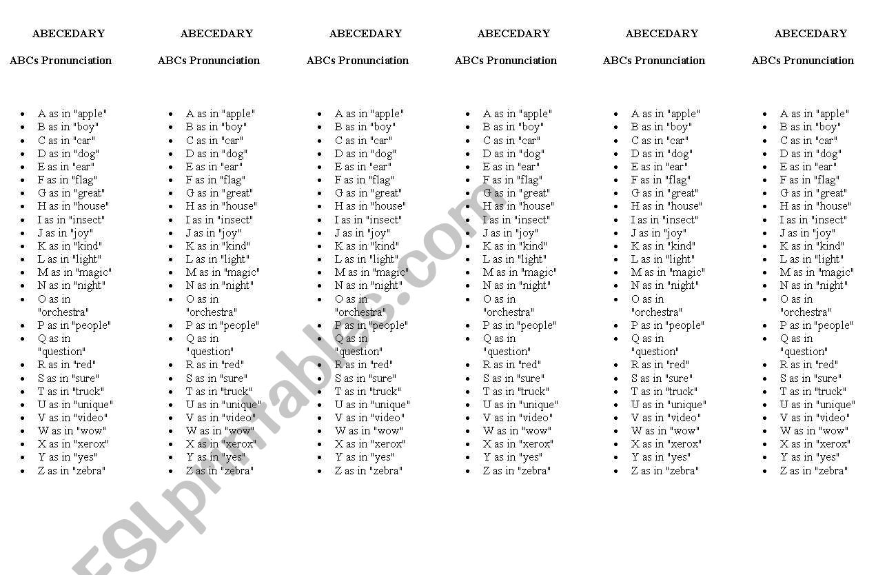oz worksheet