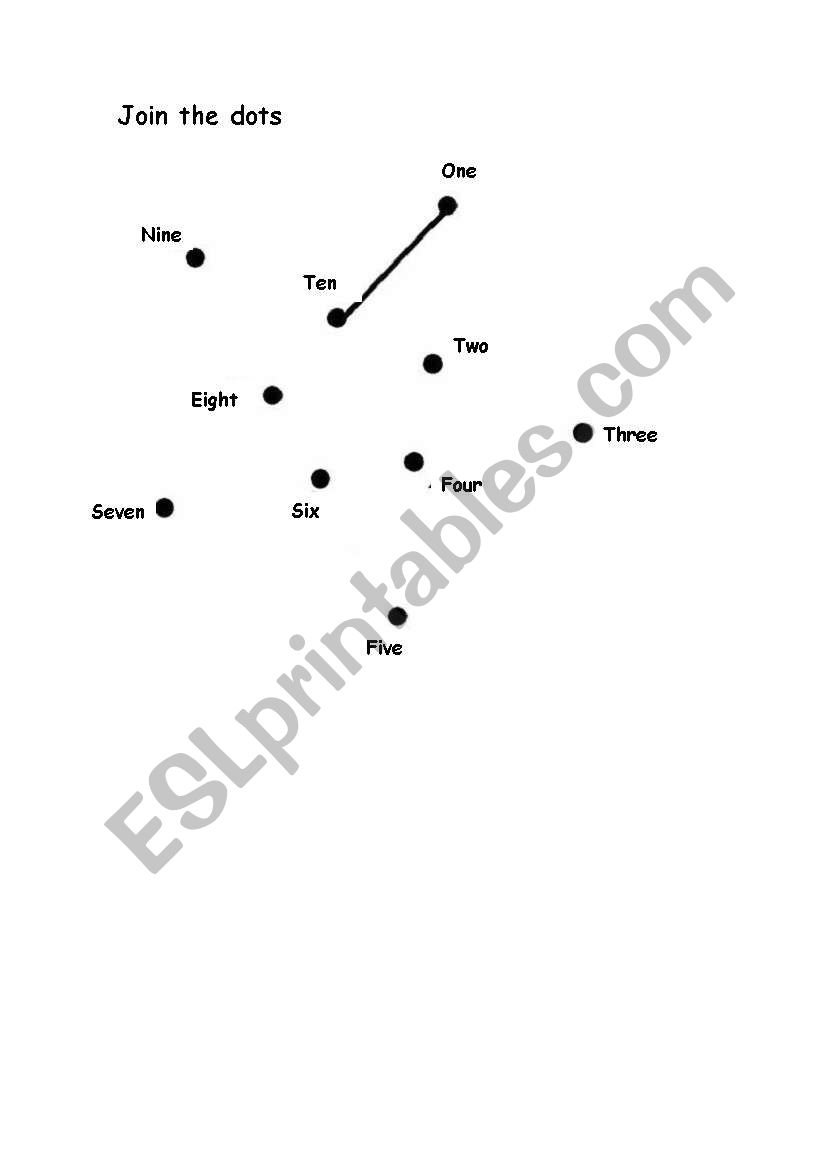 Numbers worksheet