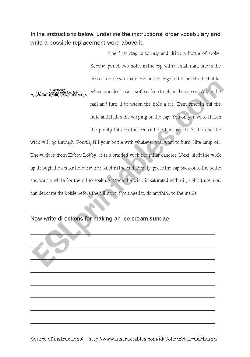 Instructional Vocabulary Practice