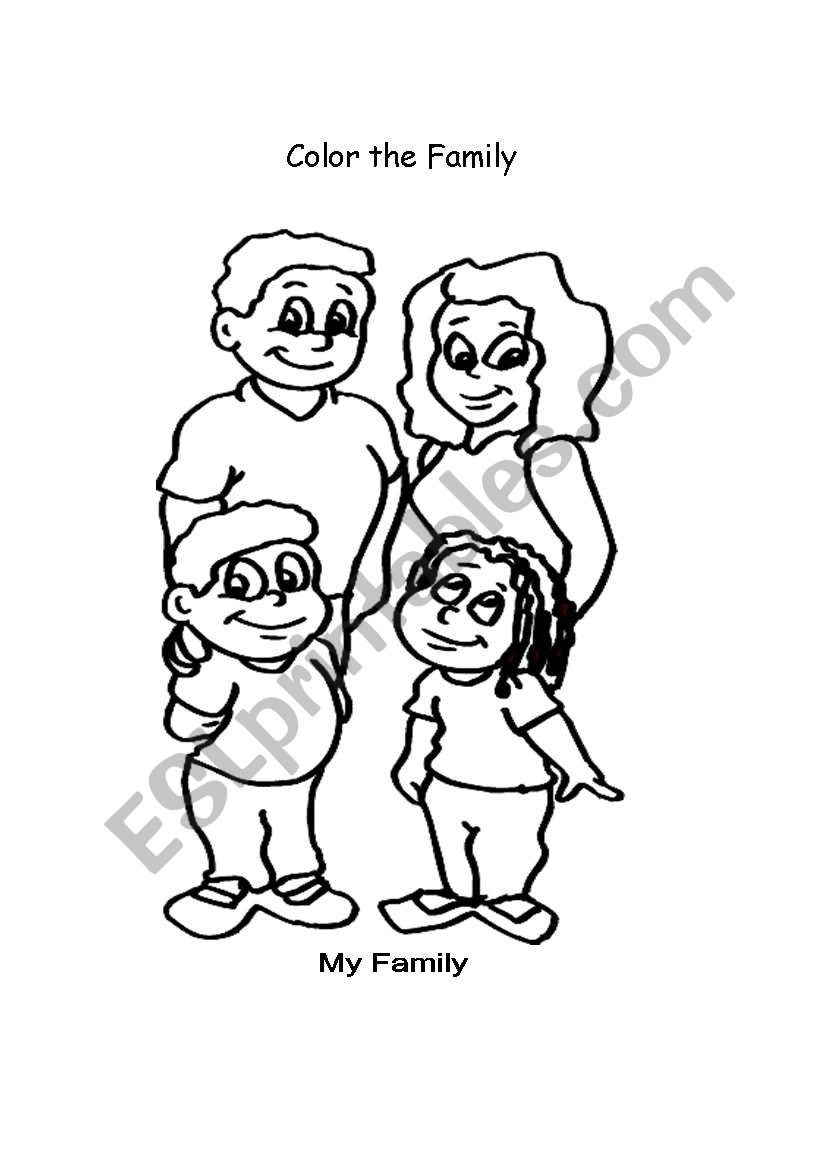 the family worksheet