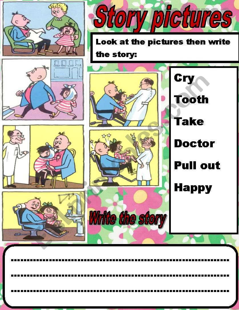 STORY PICTURES worksheet