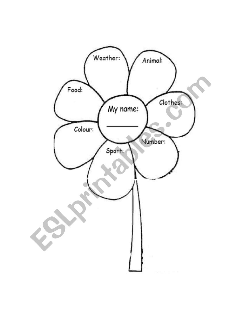 Daisy worksheet