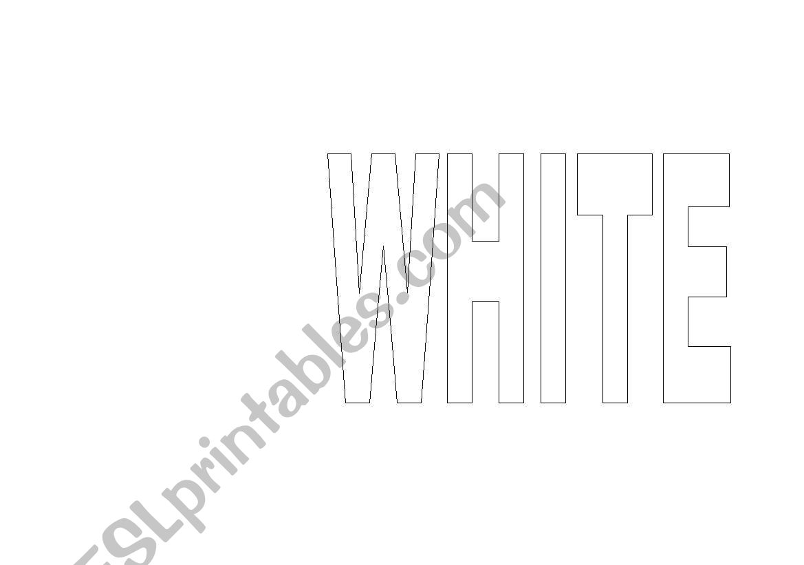 Color Cards!!! worksheet