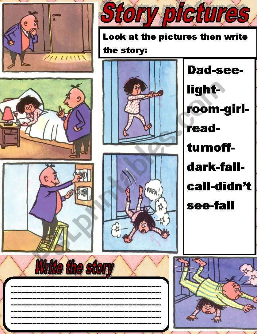 STORY PICTURES worksheet