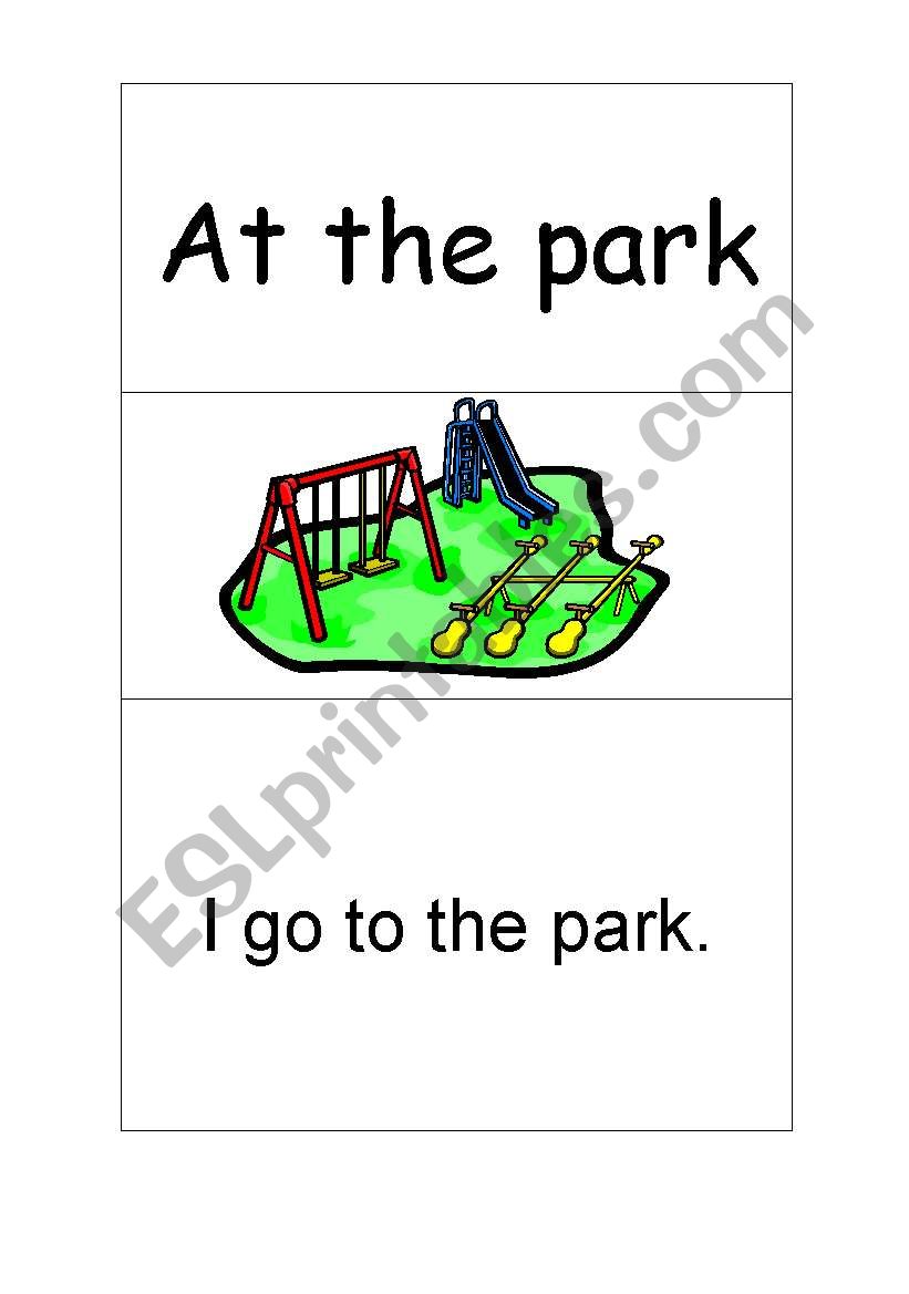 at the park elaborated worksheet