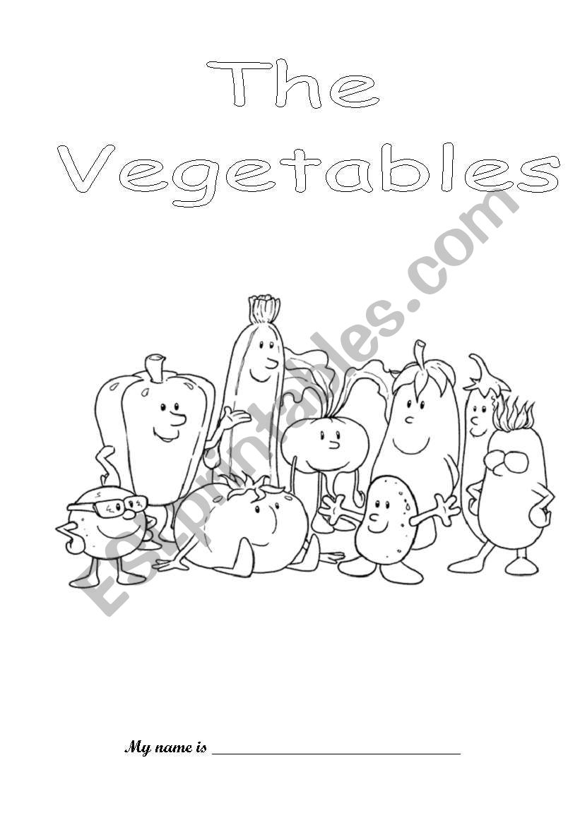 The vegatables worksheet