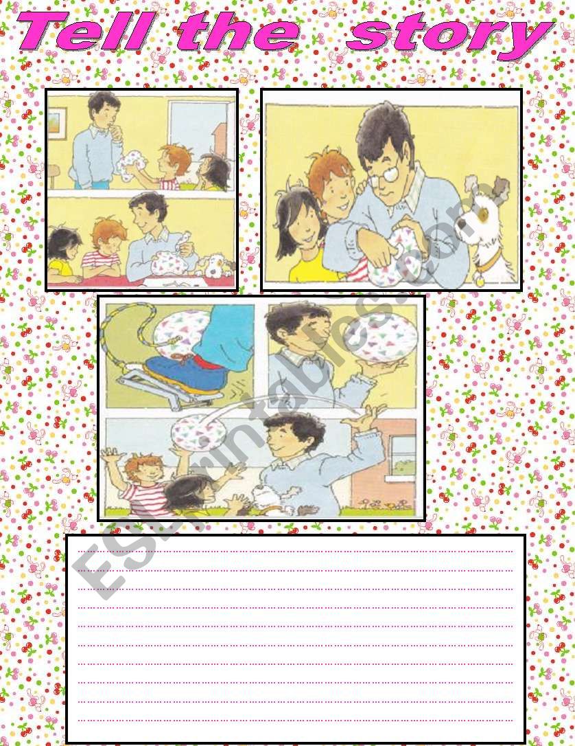 story pictures worksheet