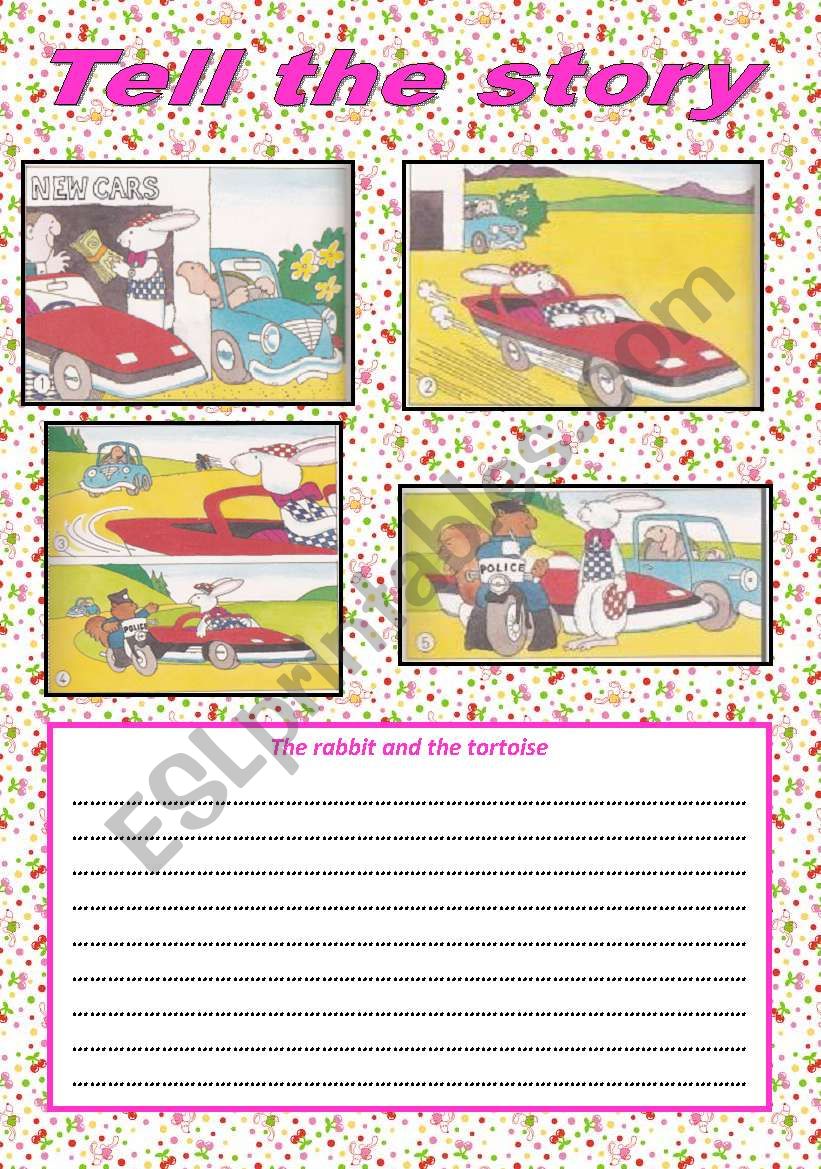 story pictures worksheet