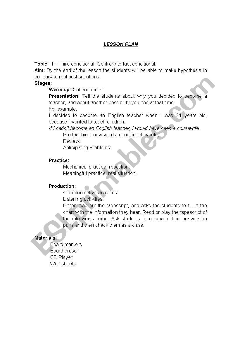Superlative Lesson Plan worksheet