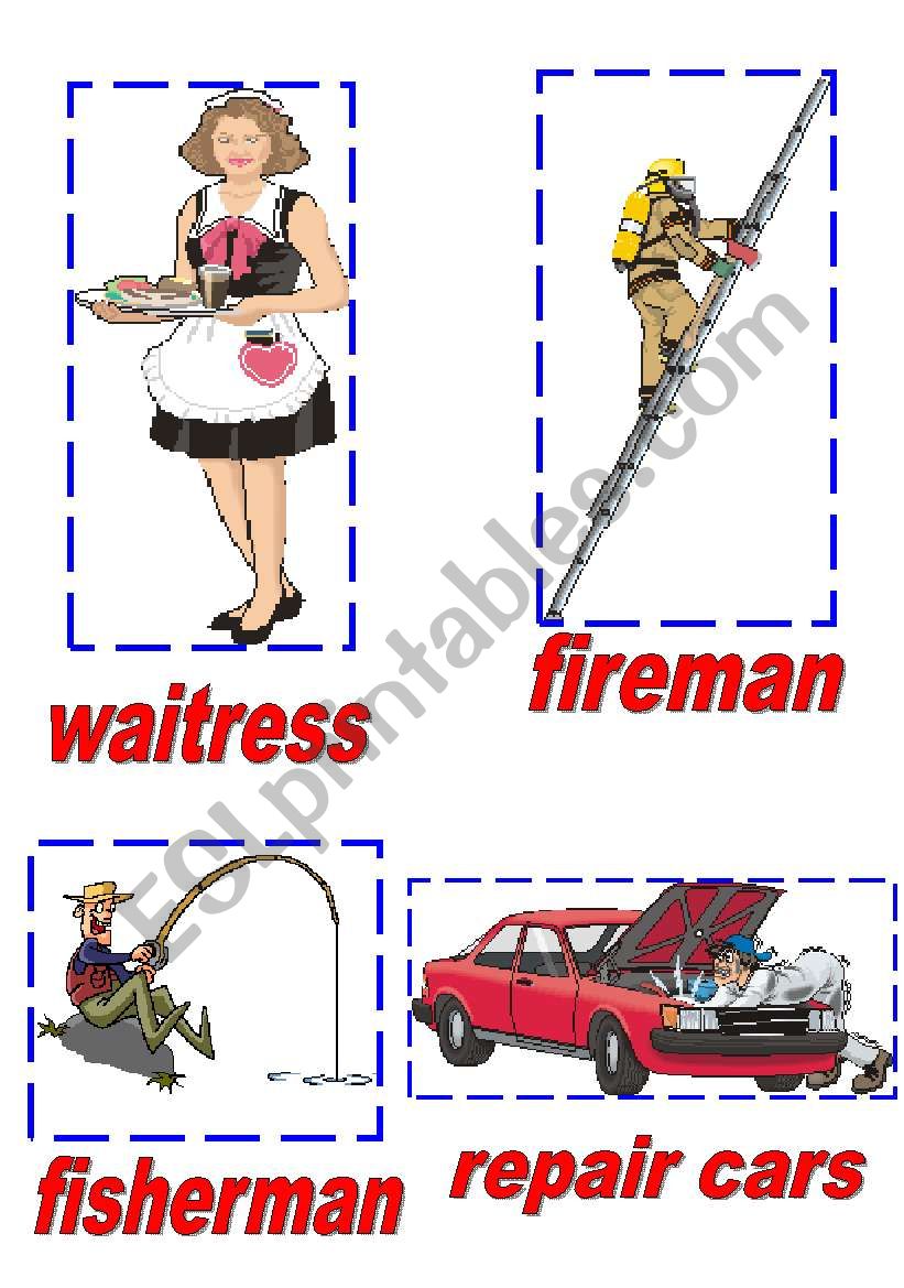 occupations worksheet
