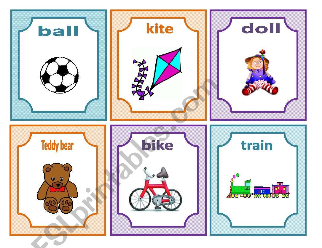 toys worksheet