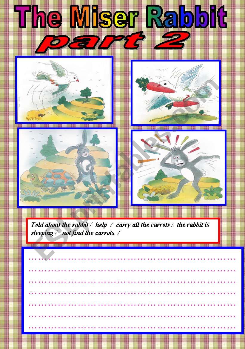 story pictures worksheet