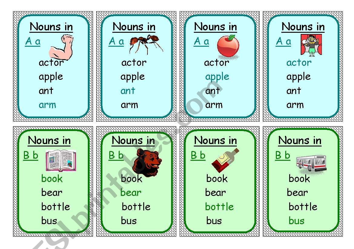 Happy Family - nouns 1 worksheet