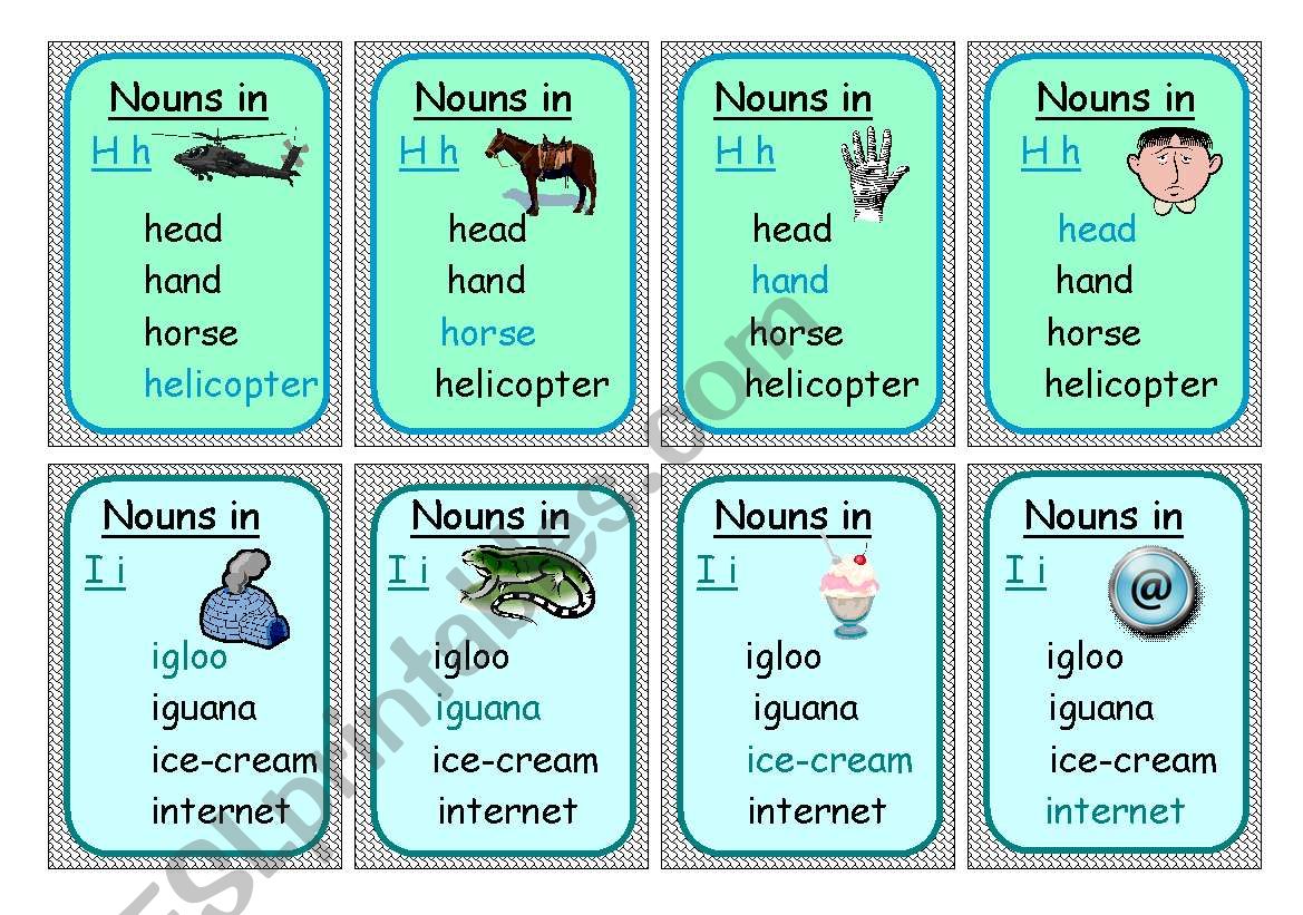 Happy Family - nouns 3 worksheet