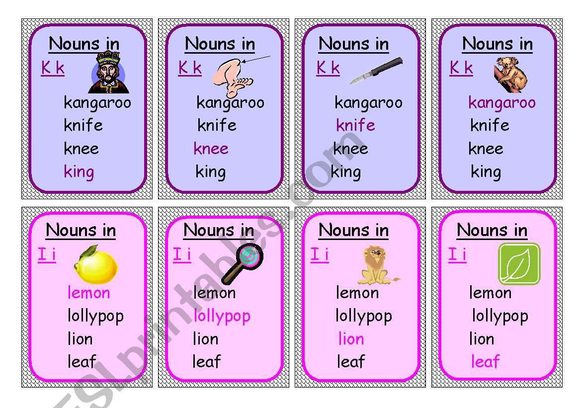 Happy Family - nouns 4 worksheet