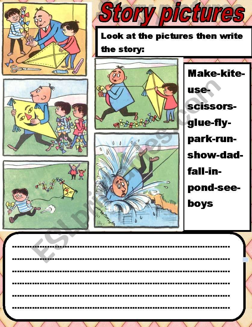 STORY PICTURES worksheet