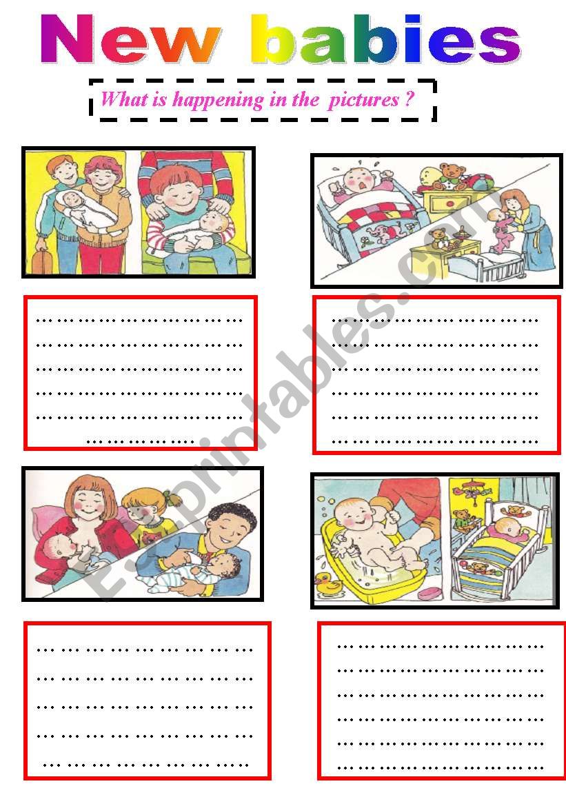 story pictures worksheet