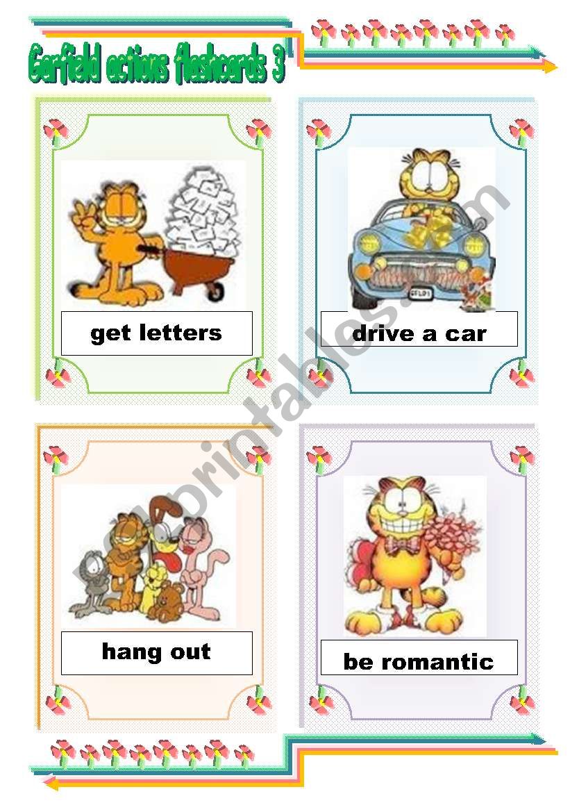 Garfield actions flashcards 3 (31.07.2011)