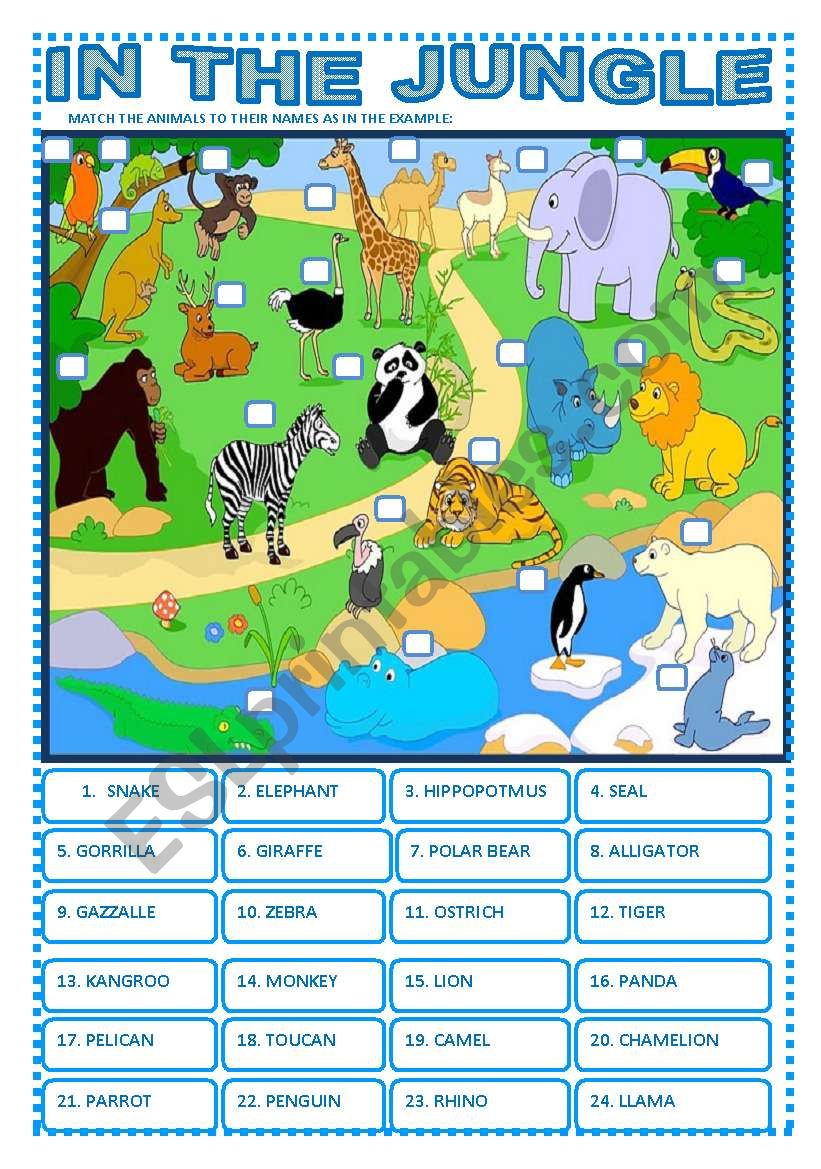 in-the-jungle-esl-worksheet-by-ali-ali