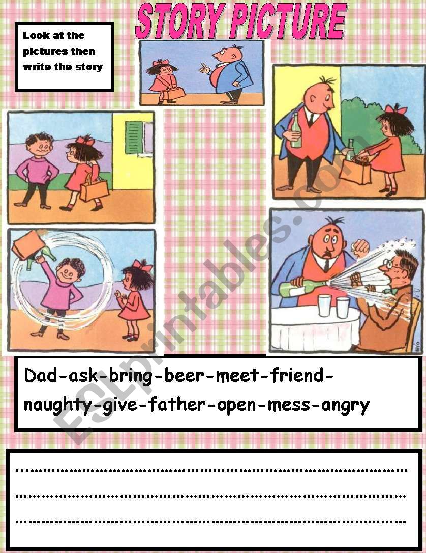 STORY PICTURES worksheet