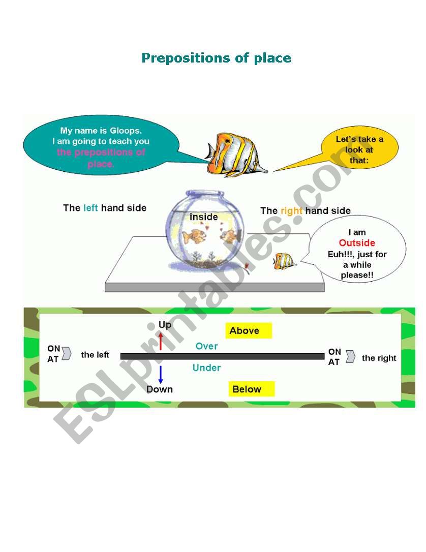 Prepositions of Time worksheet