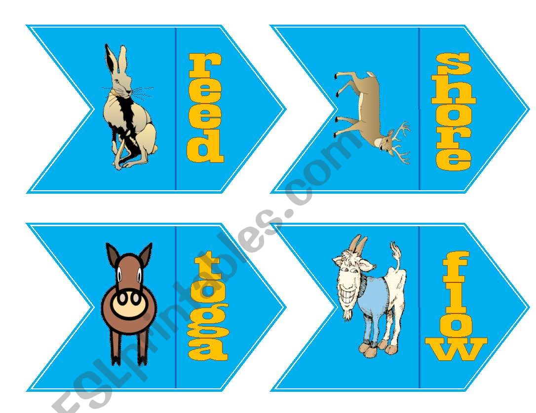 ANAGRAM PUZZLE: animals 2/2 worksheet