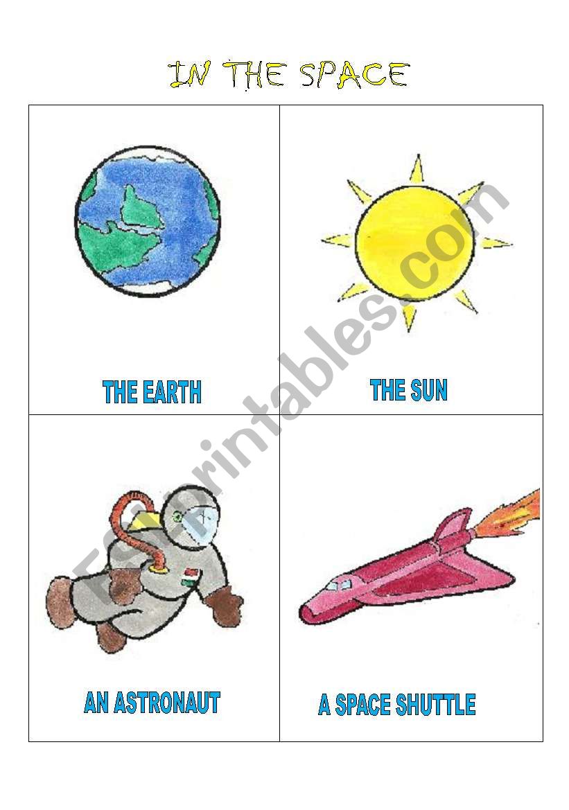 In the Space worksheet