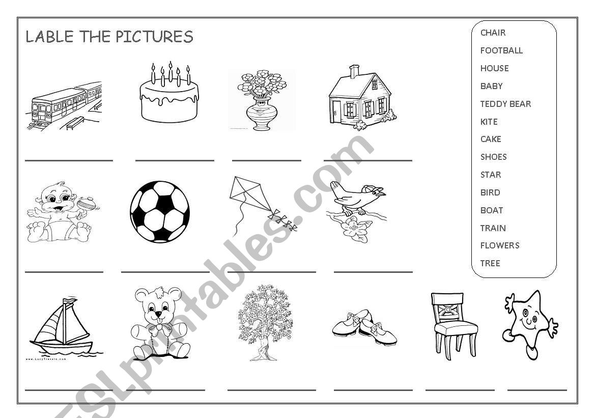 primary vocabulary worksheet