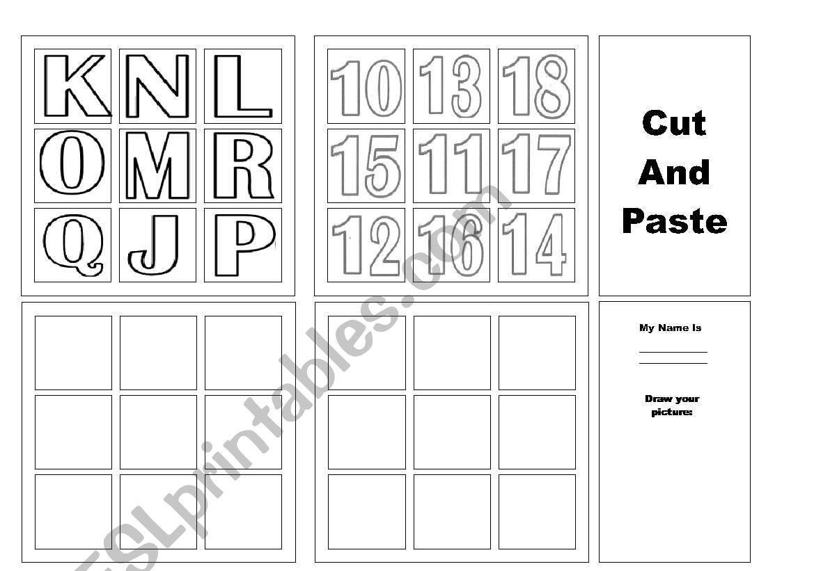 number and letter ordering_2 worksheet