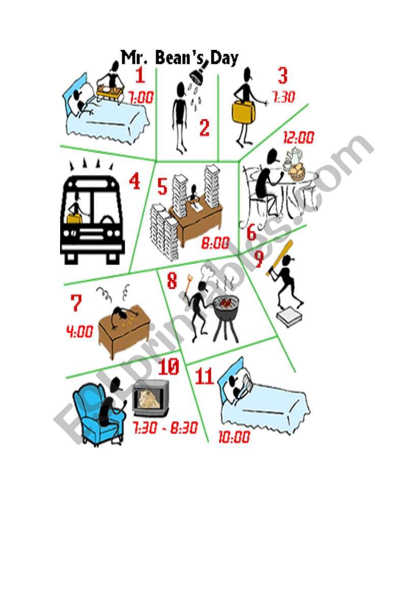 Beans day worksheet